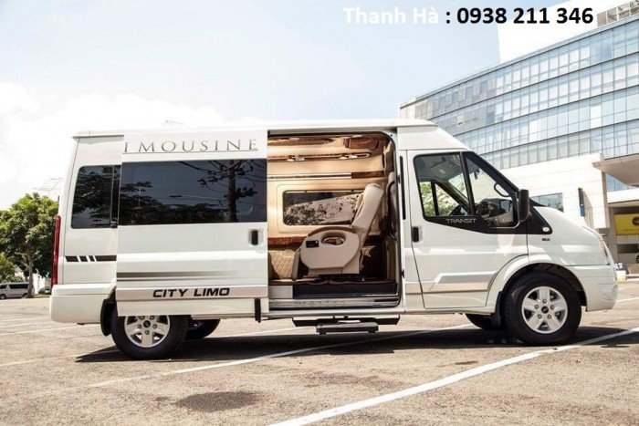 Cần bán xe transit limousine 2017 , trả trước 10%