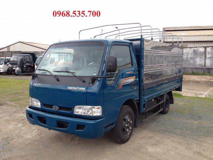 Bán xe tải Thaco Kia 2,4 tấn, thùng mui bạt, 343tr