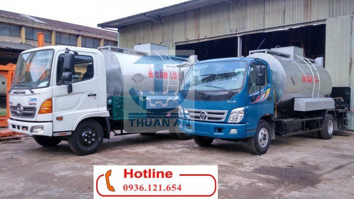 Xe phun tưới nhựa đường 5m3
