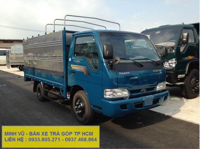 Giá bán xe tải 2,4 tấn Trường Hải. Mua xe tải kia trả góp.