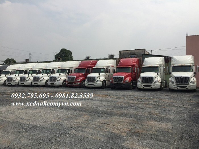 Xe đầu kéo Hoàng huy 1 giường vỏ mới ,Maxxforce 1 giường vỏ yokohama,xe đầu kéo mỹ 2 giường maxxforce 2013