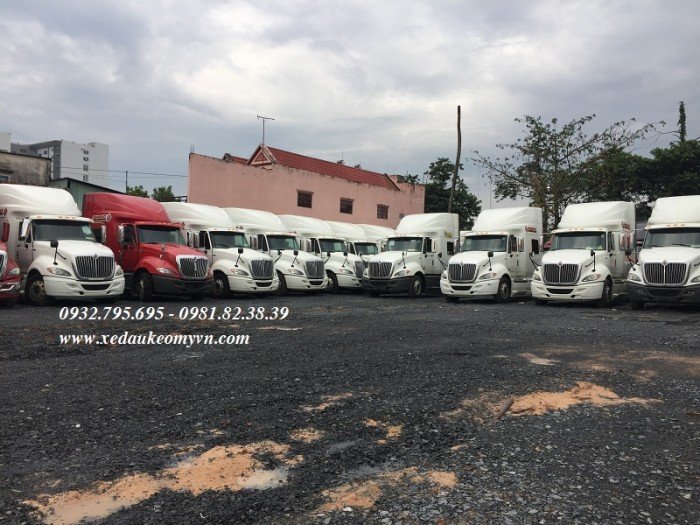 Xe đầu kéo Hoàng huy 1 giường vỏ mới ,Maxxforce 1 giường vỏ yokohama,xe đầu kéo mỹ 2 giường maxxforce 2013