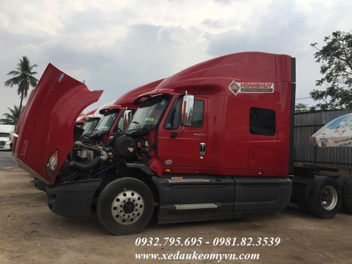 Xe đầu kéo Hoàng huy 1 giường vỏ mới ,Maxxforce 1 giường vỏ yokohama,xe đầu kéo mỹ 2 giường maxxforce 2013