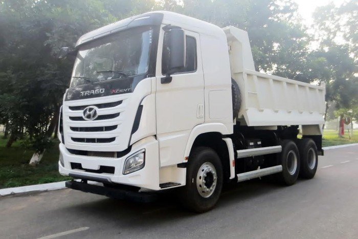 Xe Ben Hyundai Trago 3 Chân 12 tấn