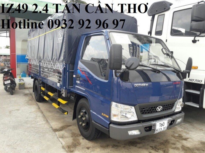 Đại lý xe tải iz49 Cần Thơ,  xe tải 2.4 tấn