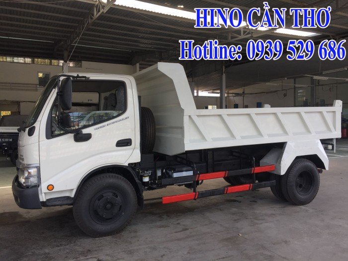 Xe ben Hino 3,5 tấn Cần thơ - Xe ben Hino 3 khối - Xe ben Hino WU342L thùng dài 3,6 m