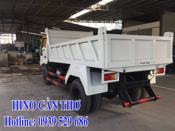 Xe ben Hino 3,5 tấn Cần thơ - Xe ben Hino 3 khối - Xe ben Hino WU342L thùng dài 3,6 m