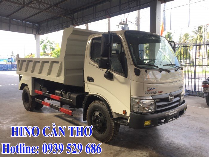 Xe ben Hino 3,5 tấn Cần thơ - Xe ben Hino 3 khối - Xe ben Hino WU342L thùng dài 3,6 m