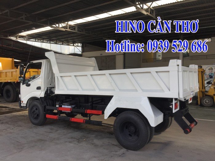 Xe ben Hino 4,5 tấn Cần thơ - Xe ben Hino 3,3 khối - Xe ben Hino WU342L thùng dài 3,4 m