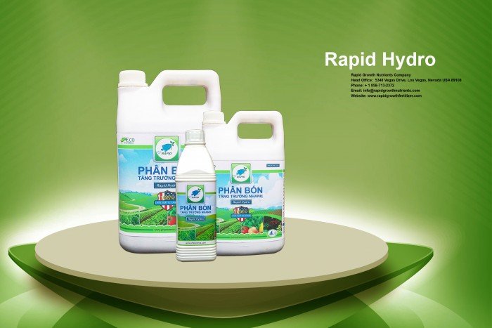 Phân bón hữu cơ vi sinh sạch Rapid Hydro0
