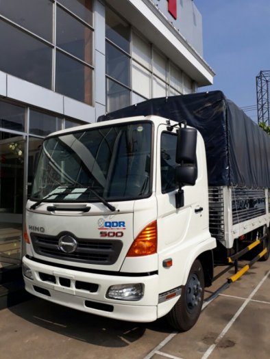 xe tải HINO FC 6.5 tấn mui bat đời 2016