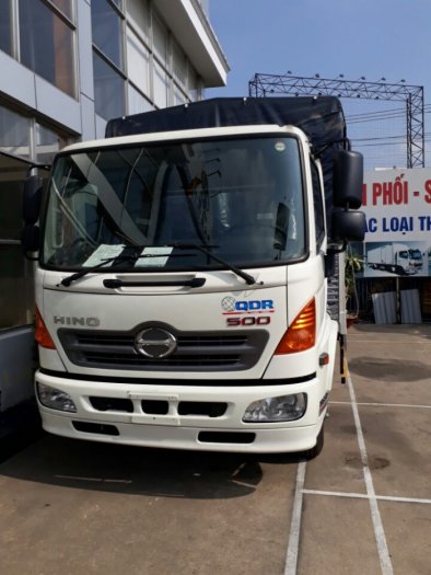xe tải HINO FC 6.5 tấn mui bat đời 2016