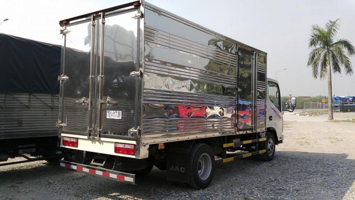 Thái bình bán xe tải jac 3,5 tấn 3 tấn Hải Phòng thùng bạt, thùng kín, giá rẻ