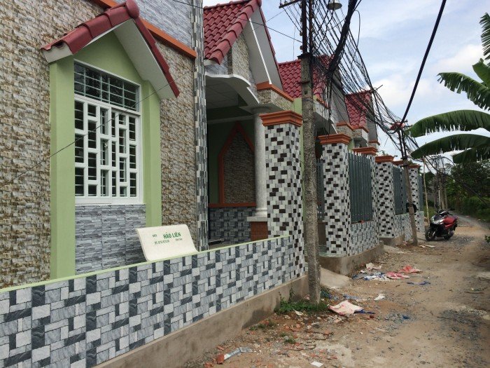 Nhà mới xây 630 triệu/ 90m2 đường Hồ Văn Nhánh F5 tp Mỹ Tho Tiền Giang