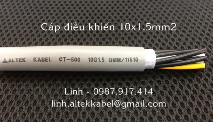 Phân phối Cáp điều khiển Altek Kabel 10x1.5mm2 giá tốt