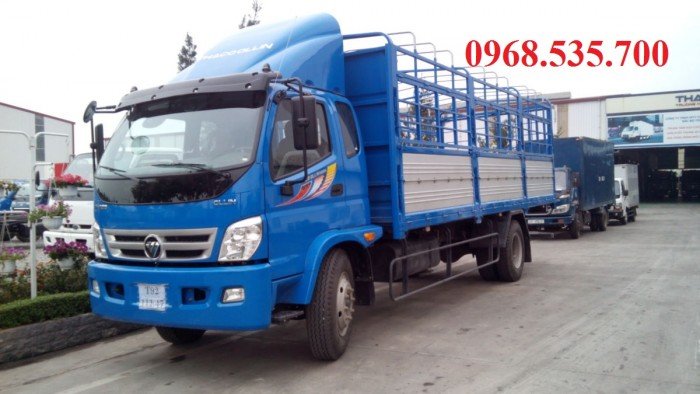 Bán xe tải thaco ollin900a, giá 548tr, màu xanh, bán trả góp