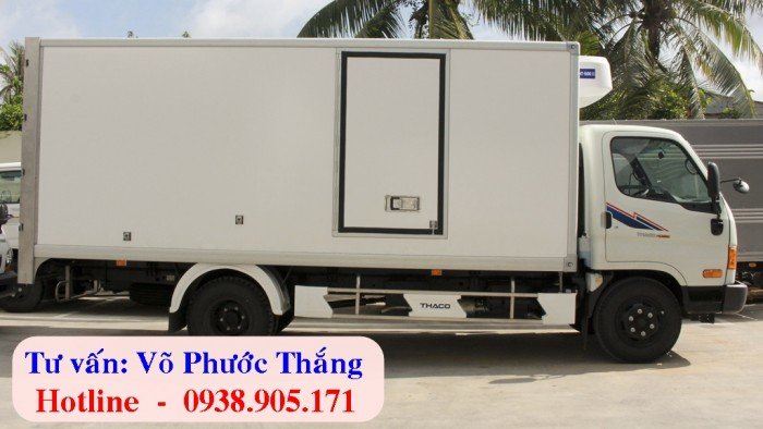 Xe tải đông lạnh Hyundai tải trọng 6 tấn và 5 tấn, đời mới 2017. Có hỗ trợ trả góp, ra số toàn quốc, giao xe tại nhà