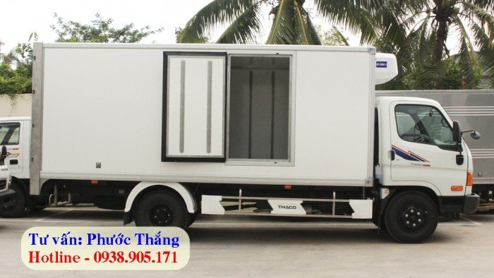 Xe tải đông lạnh Hyundai tải trọng 6 tấn và 5 tấn, đời mới 2017. Có hỗ trợ trả góp, ra số toàn quốc, giao xe tại nhà