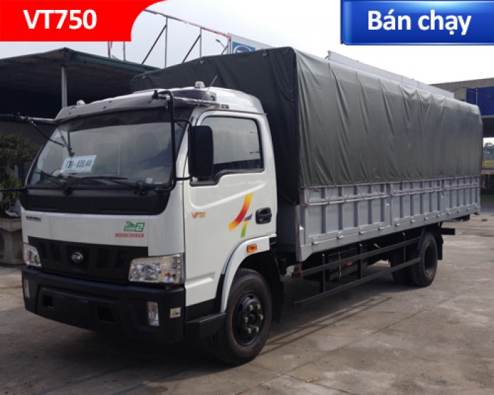 Xe Tải Veam VT750 , xe tai veam 8 tan ,Động Cơ Hyundai D4DB