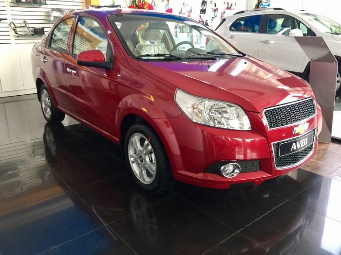 Chevrolet Aveo 5 chổ. Hỗ trợ vay 90-100% giá xe, Lãi xuất ưu đãi