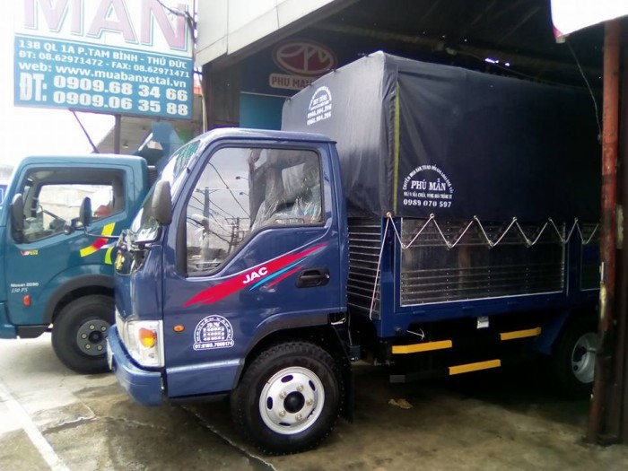 Xe tải jac 2.4t/2.4T mới 100% trả góp