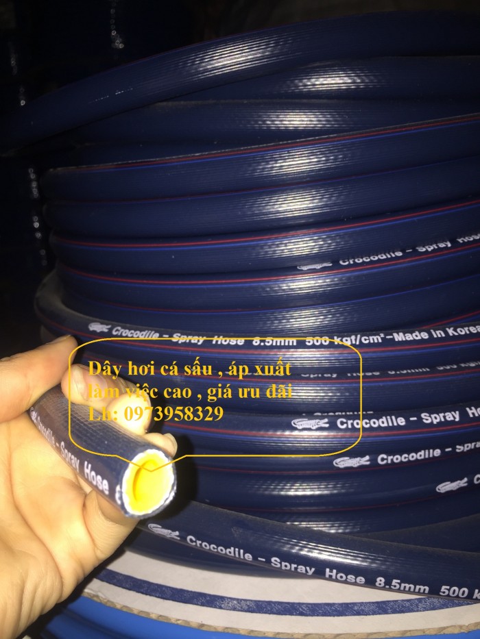 Dây Toykor dây dẫn khí nén phi 6.5 x 100m/ 1 cuộn - Made in Korea phân phối toàn quốc4