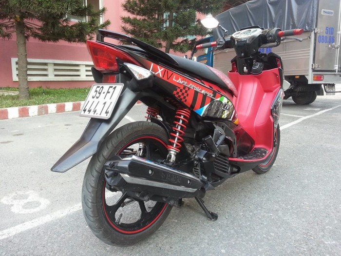 Yamaha Nouvo LX 135 Tem 4G Đăng Ký 2013 BS VIP 444.14 Chính Chủ