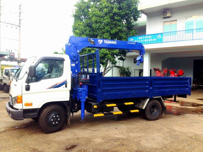 Bán xe Hyundai HD99 - tải lắp cẩu giá mềm hàng tốt.