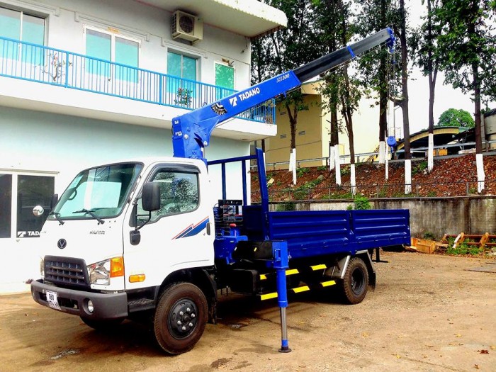 Bán xe Hyundai HD99 - tải lắp cẩu giá mềm hàng tốt.