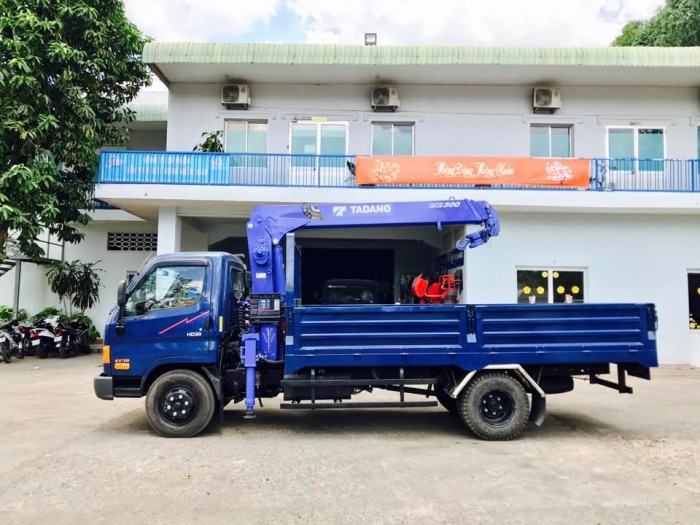 Bán xe Hyundai HD99 - tải lắp cẩu giá mềm hàng tốt.