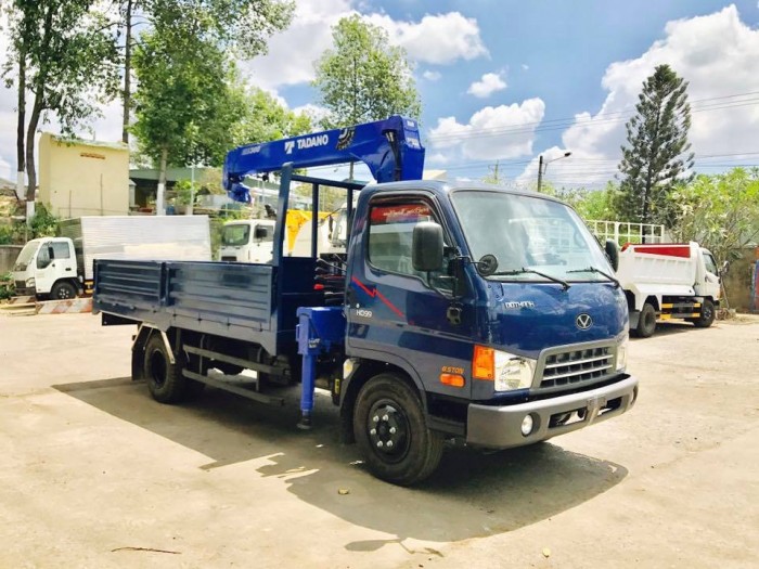 Bán xe Hyundai HD99 - tải lắp cẩu giá mềm hàng tốt.