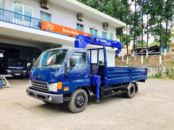 Bán xe Hyundai HD99 - tải lắp cẩu giá mềm hàng tốt.