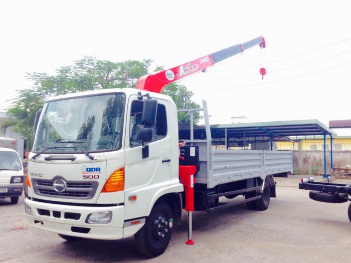 Bán xe Hino FC9JL - tải lắp cẩu, hàng đẹp, giá mềm, thấy là ưng ý.