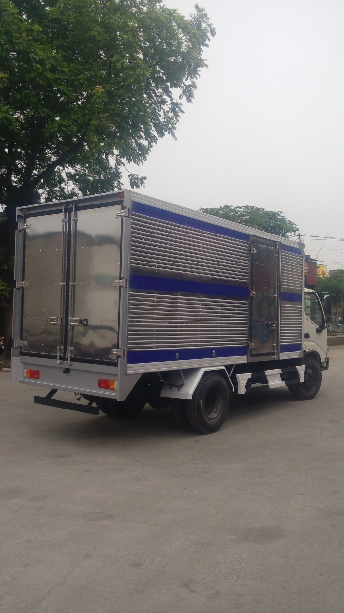 Hino 342L-JD3 tải trọng 5 tấn:  Xe ben, thùng lửng, thùng mui bạt, thùng kín