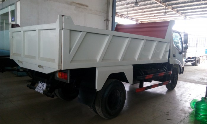 Hino 342L-JD3 tải trọng 5 tấn:  Xe ben, thùng lửng, thùng mui bạt, thùng kín