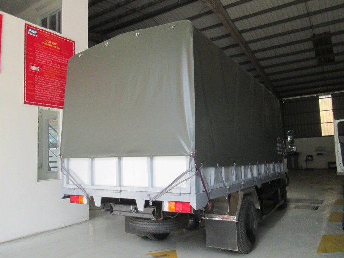 Hino 342L-JD3 tải trọng 5 tấn:  Xe ben, thùng lửng, thùng mui bạt, thùng kín