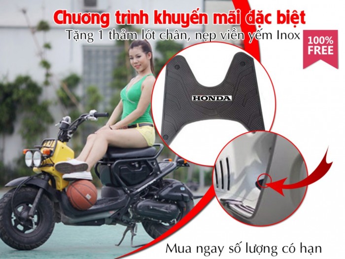 Honda Scoopy, Honda Crea Zoomer, Julio giá rẻ - Khuyến mãi cực khủng