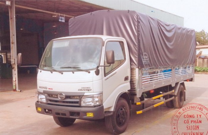 HINO 4 Tấn Thùng mui bạt
