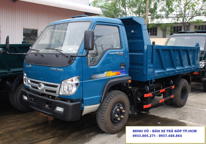 Xe Ben 5 tấn Trường Hải 5 Tấn 4 khối 1 FLD490C / Xe ben 5 tan cuu long