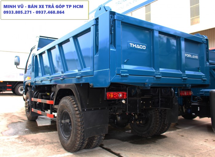 Xe Ben 5 tấn Trường Hải 5 Tấn 4 khối 1 FLD490C / Xe ben 5 tan cuu long