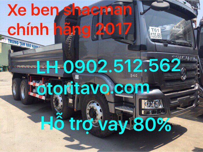 Xe ben nào hot nhất hiện nay ? đó là xe ben shacman 2017