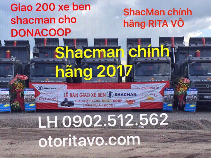 Mua xe ben shacman 2017 ở đăk Nông có khuyến mãi cực sốc