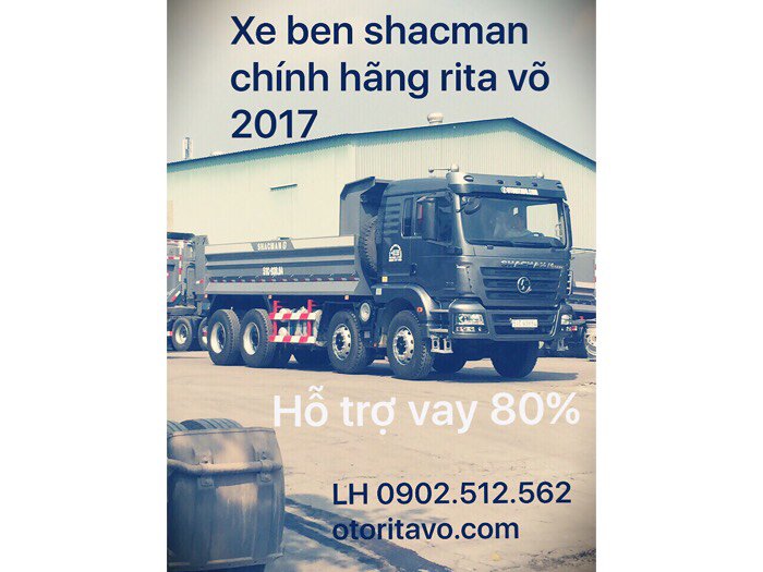 Mua xe ben shacman 2017 ở đăk Nông có khuyến mãi cực sốc