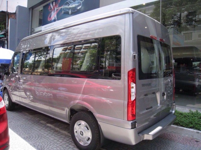 Bán xe Ford Transit 2017 giao xe chạy lễ ngân hàng hỗ trợ 80% giá trị xe