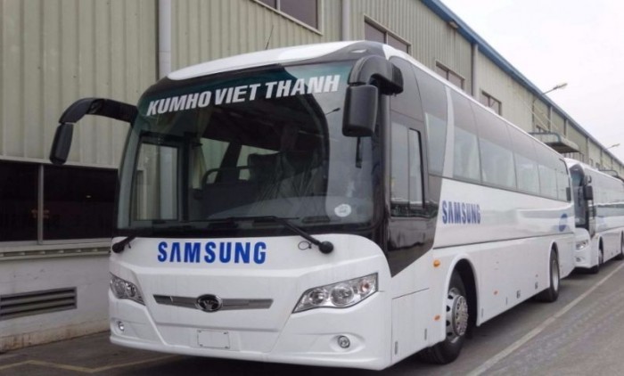 Daewoo xe khách 47 chỗ, hàng chính hãng Daewoo 2017 mới nhập khẩu giao ngay
