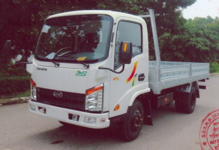 Xe tải VEAM 2T4 thùng lửng, VT252-1 TL dai 4m1 máy HYUNDAI