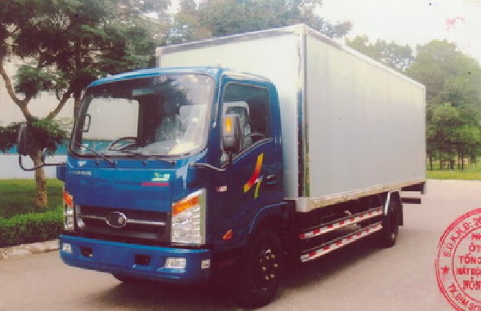 Xe tải VEAm 3T5 thùng kín 6m1, VEAM VT340s Tk thùng 6m1