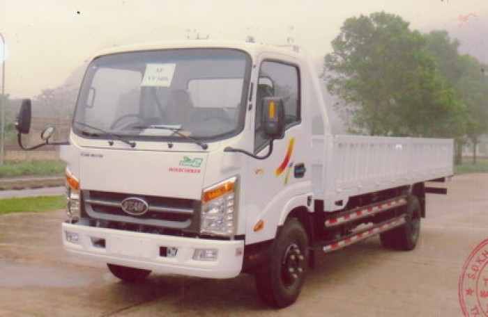Xe tải VEAM 3490kg Thùng lửng, VT340s tl  Thùng dài 6m1
