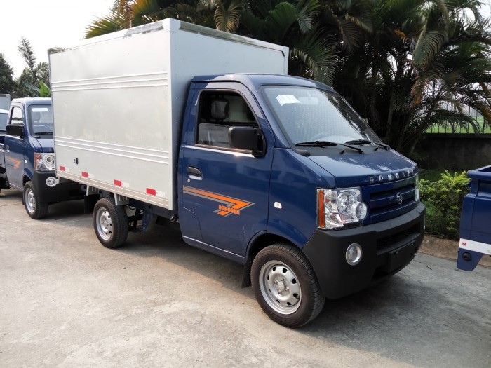 Mua xe tải Dongben 800kg/ 870kg thùng lững, mui bạt mới nhất 2017