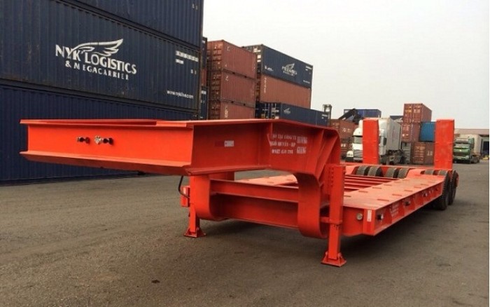 Gía/ chuyên sỉ mooc- sơ mi rơ mooc doosung DS-LBKS-330HD-S chở xe, máy chuyên dùng